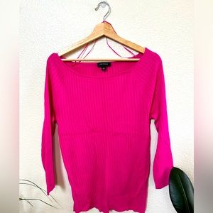 Ann Taylor 3/4 sleeve Boatneck Top